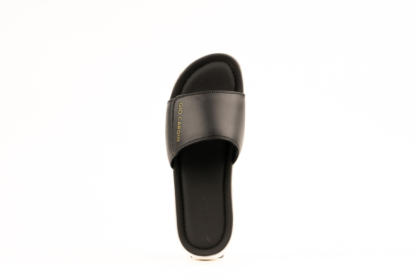 JUDE SLIDES | BLACK / BLACK / WHITE | UNISEX - Gio Cardin