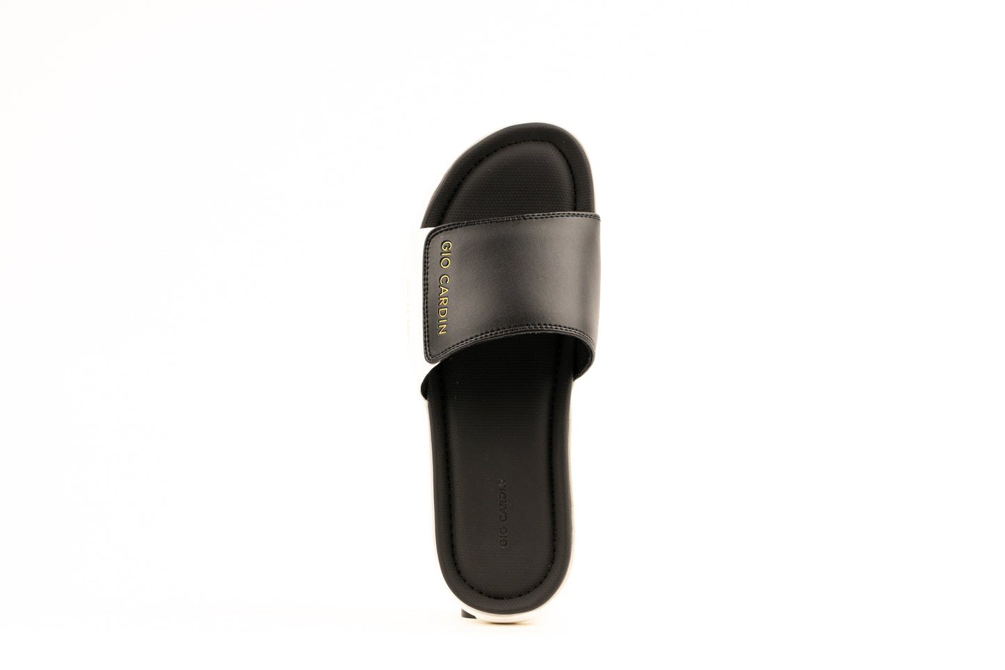 JUDE SLIDES | BLACK / WHITE / WHITE | UNISEX - Gio Cardin