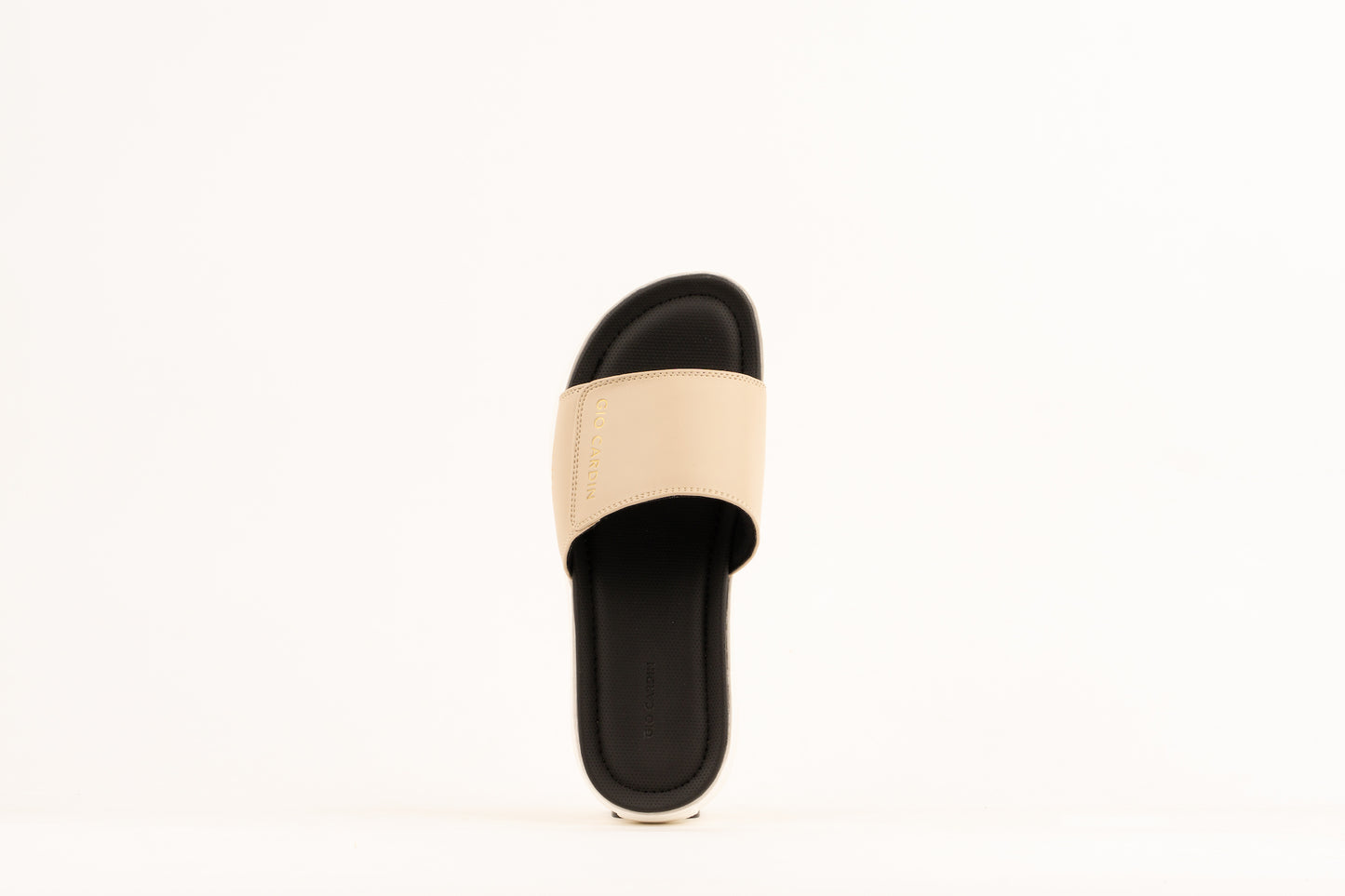 JUDE SLIDES | KHAKI / KHAKI / WHITE | UNISEX - Gio Cardin