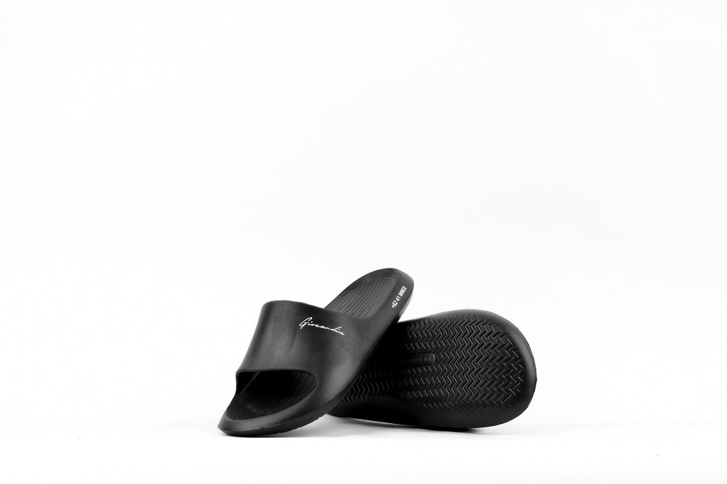 JULES SLIDES | TRIPLE BLACK | UNISEX - Gio Cardin