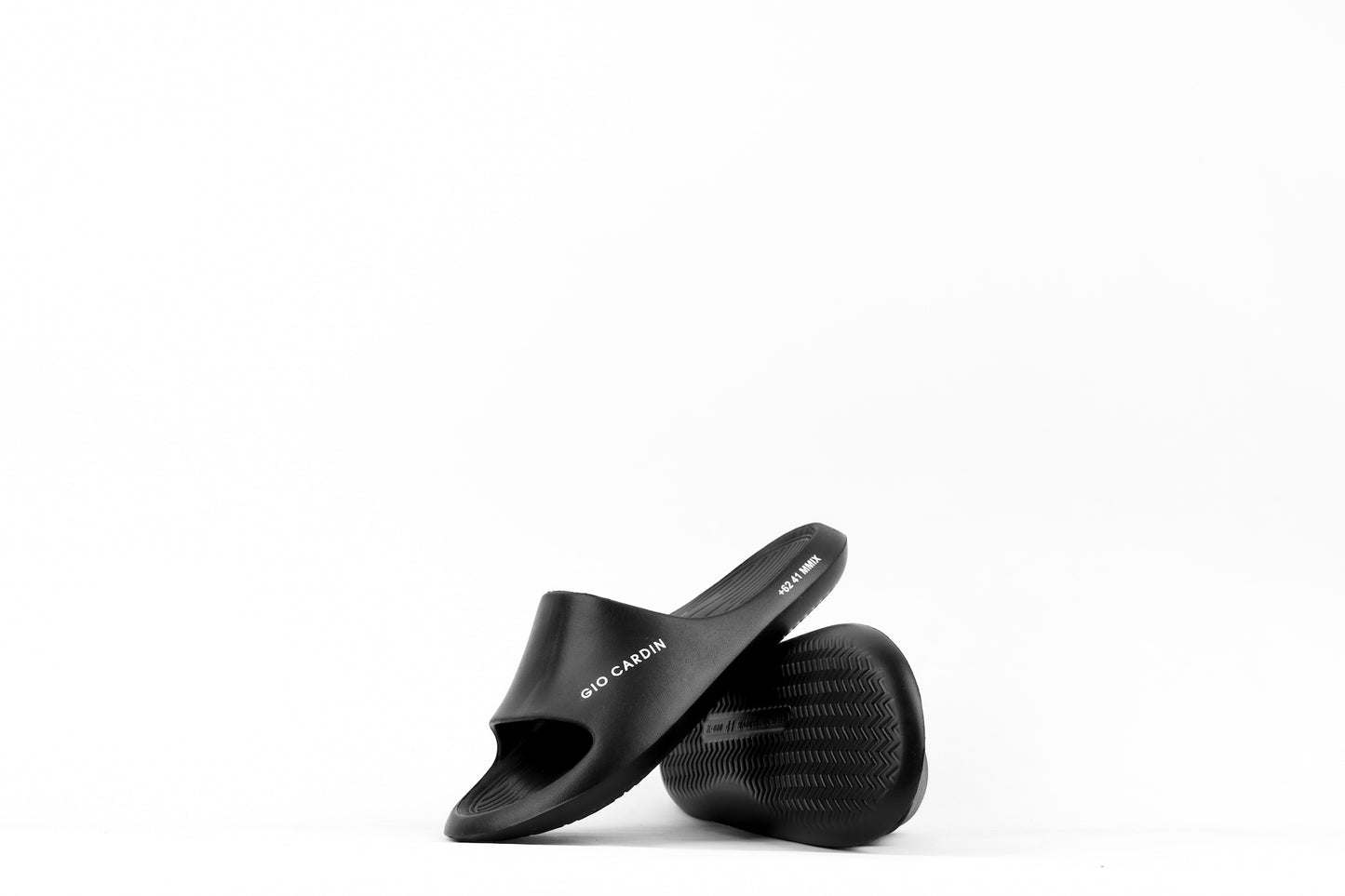 NERON SLIDES | TRIPLE BLACK | UNISEX - Gio Cardin