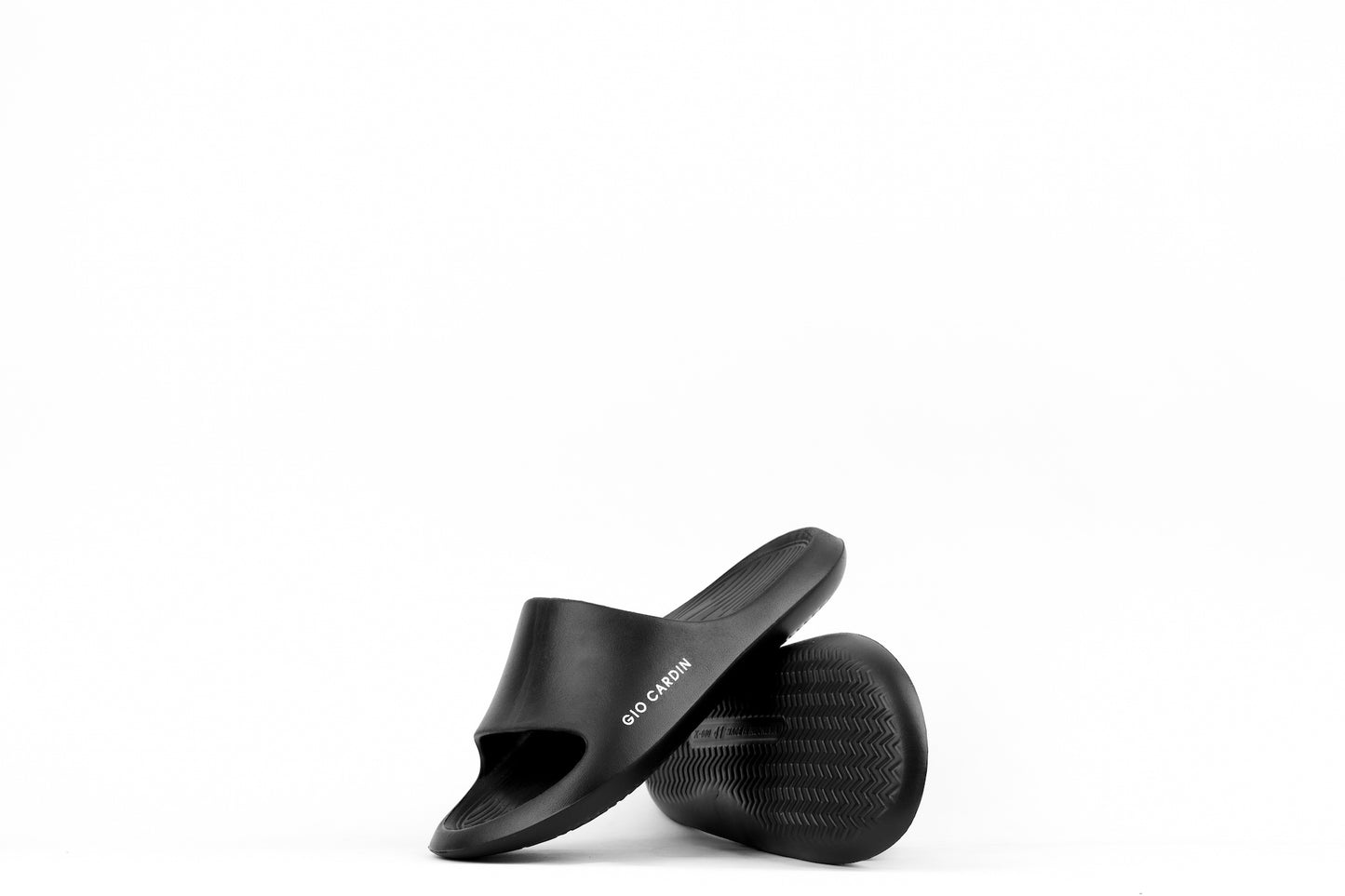DAVON SLIDES | TRIPLE BLACK | UNISEX - Gio Cardin