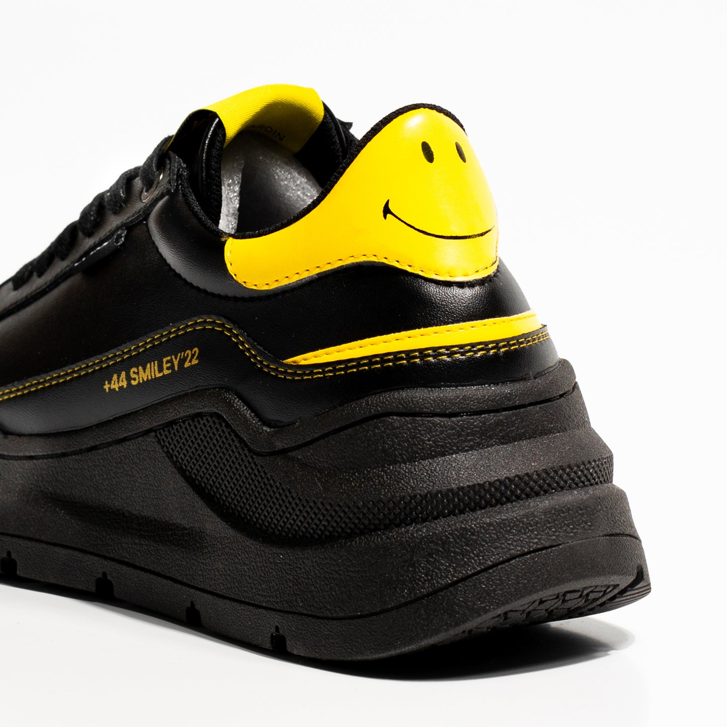 GIO CARDIN x SMILEY - AVA - BLACK / YELLOW