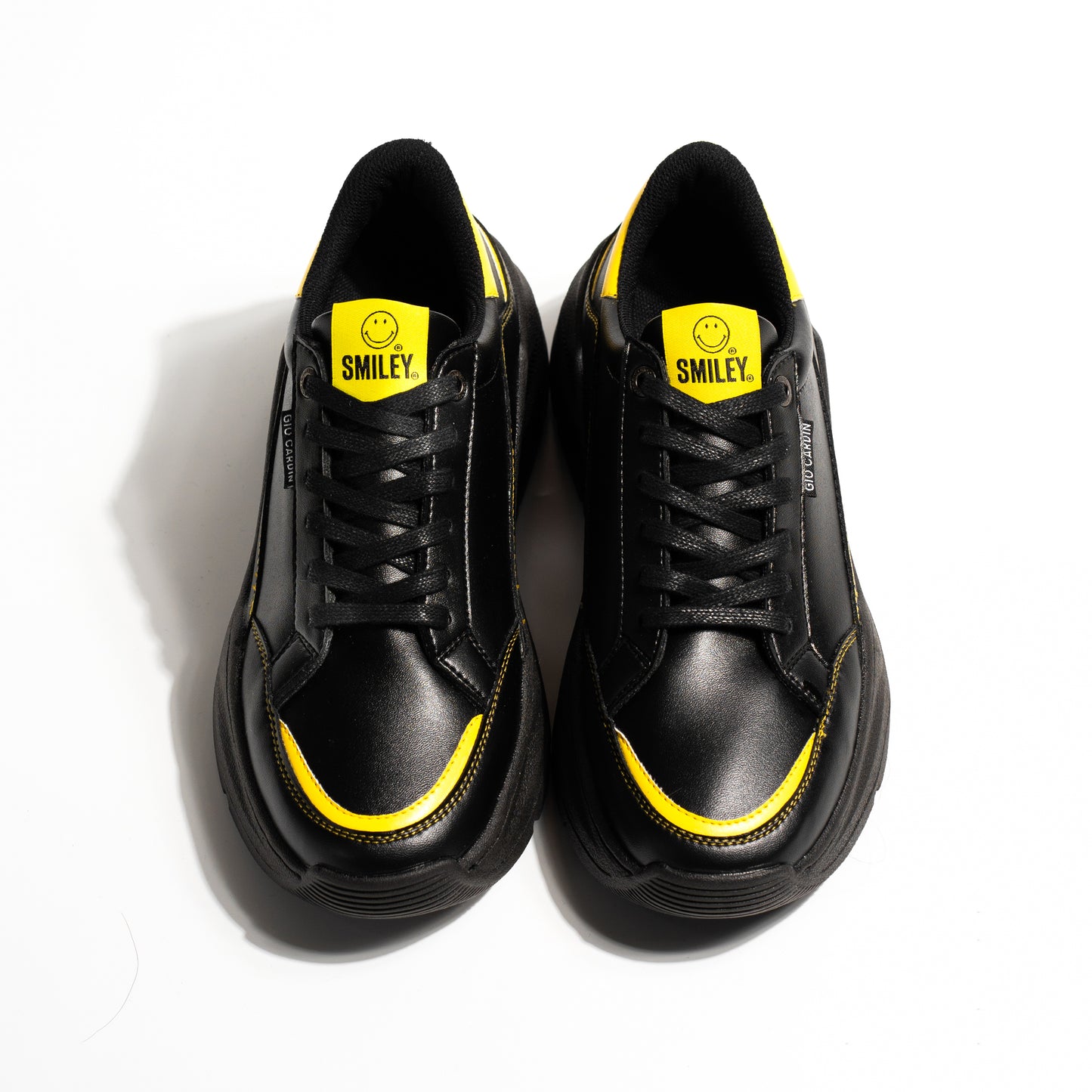 GIO CARDIN x SMILEY - AVA - BLACK / YELLOW
