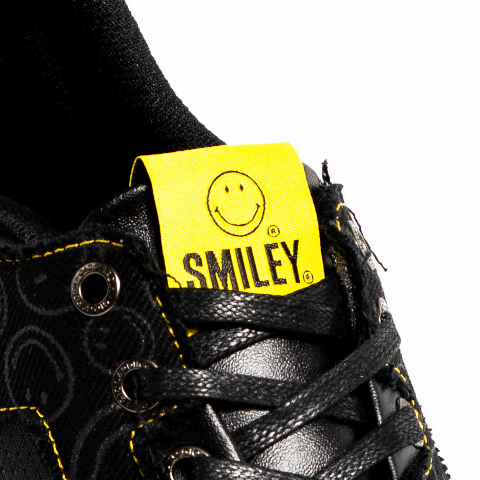 GIO CARDIN x SMILEY - LUMEN - BLACK DENIM