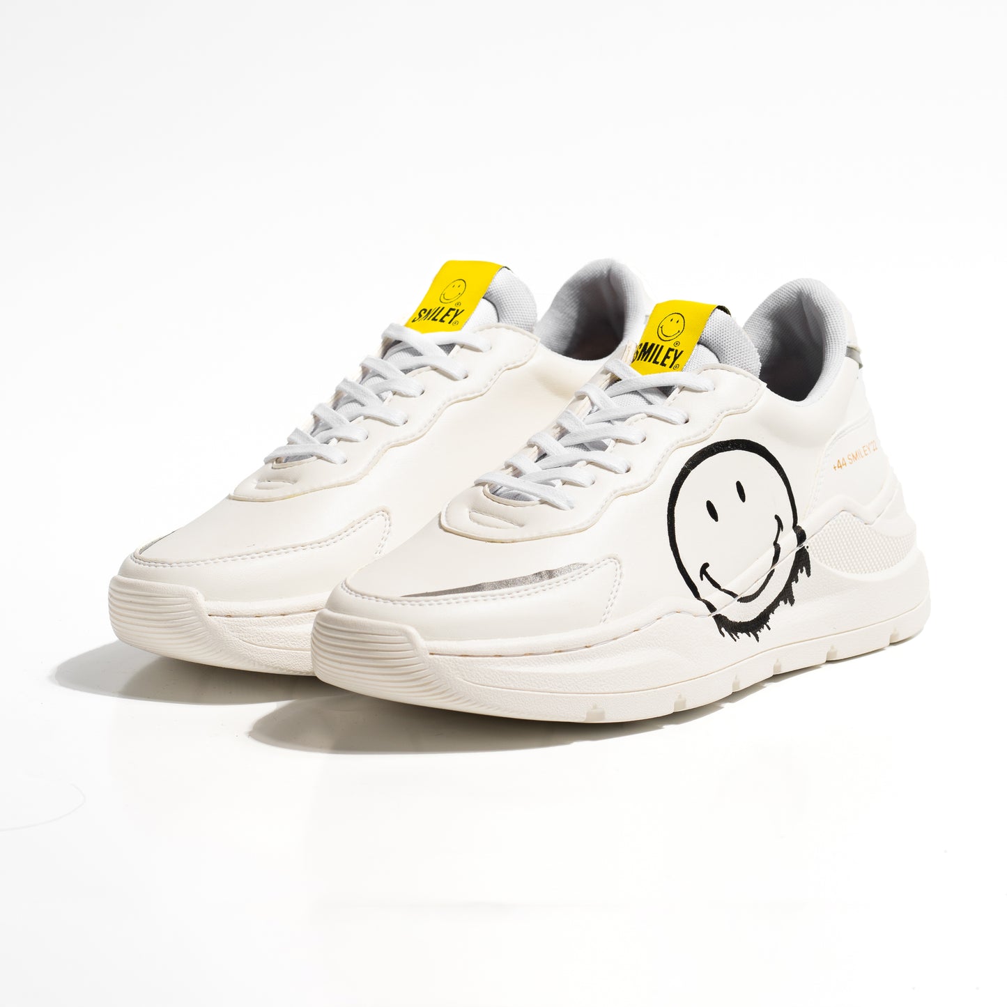 GIO CARDIN x SMILEY - ZOE - TRIPLE WHITE