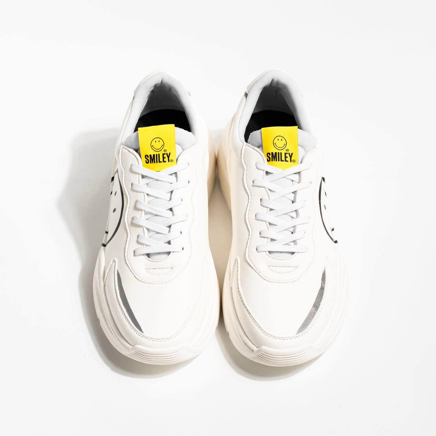 GIO CARDIN x SMILEY - ZOE - TRIPLE WHITE