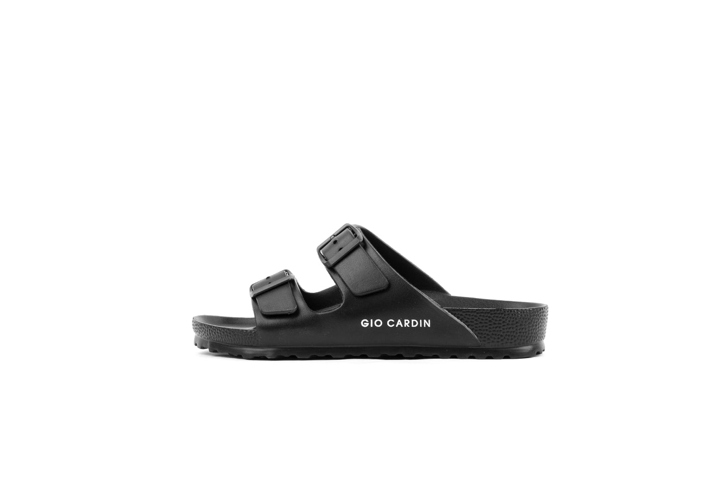 ENZO SANDALS | TRIPLE BLACK | UNISEX - Gio Cardin