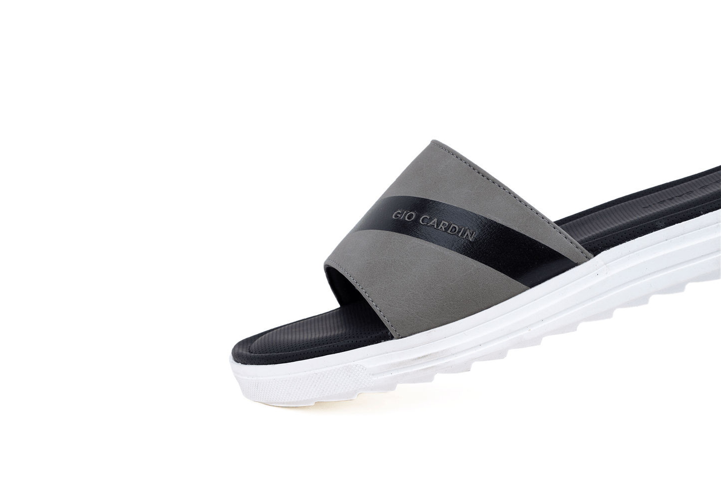 ELIO SLIDES | GREY / BLACK / WHITE | UNISEX - Gio Cardin