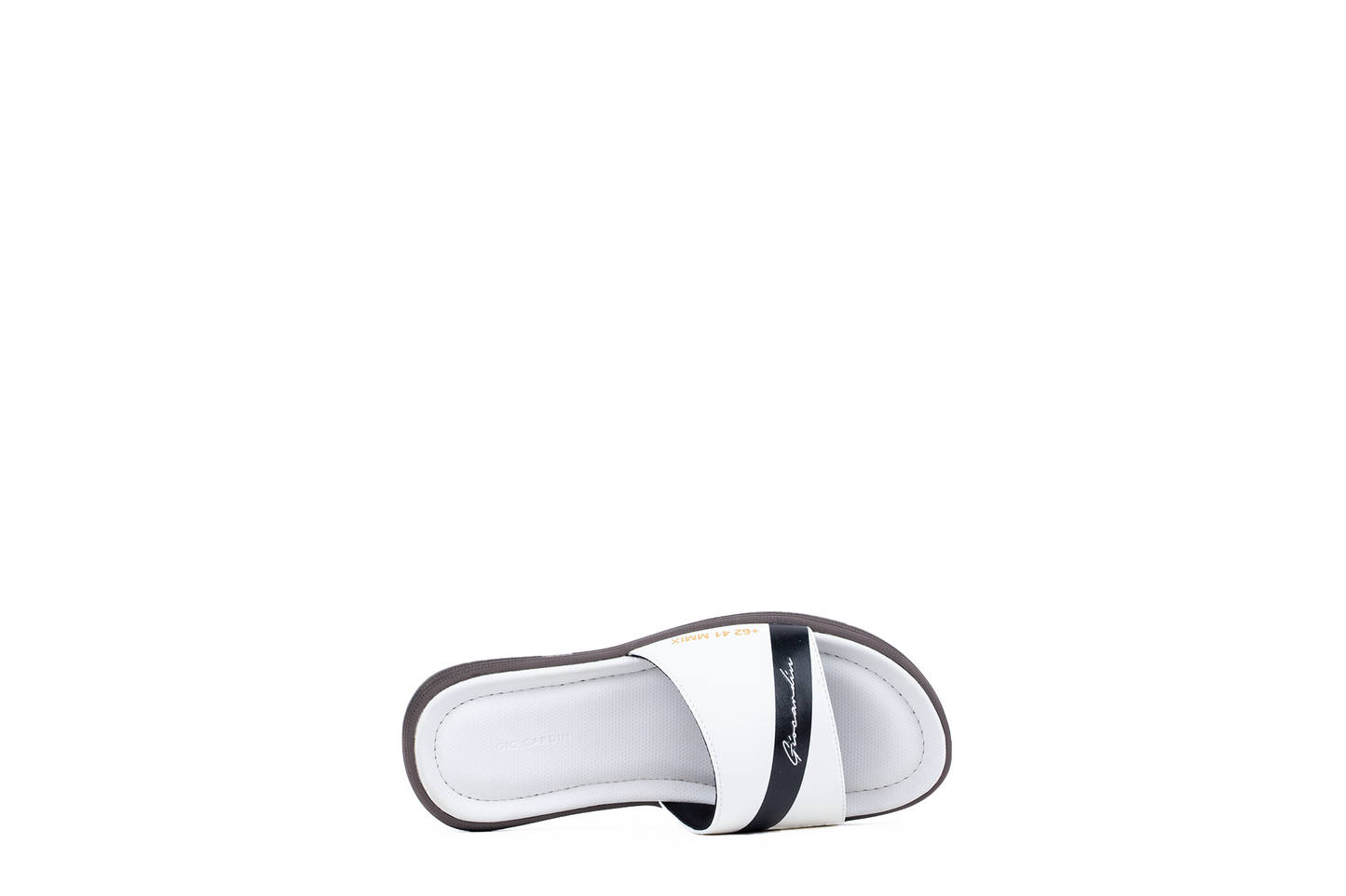 FOCIO SLIDES | WHITE / BLACK / BROWN | UNISEX - Gio Cardin
