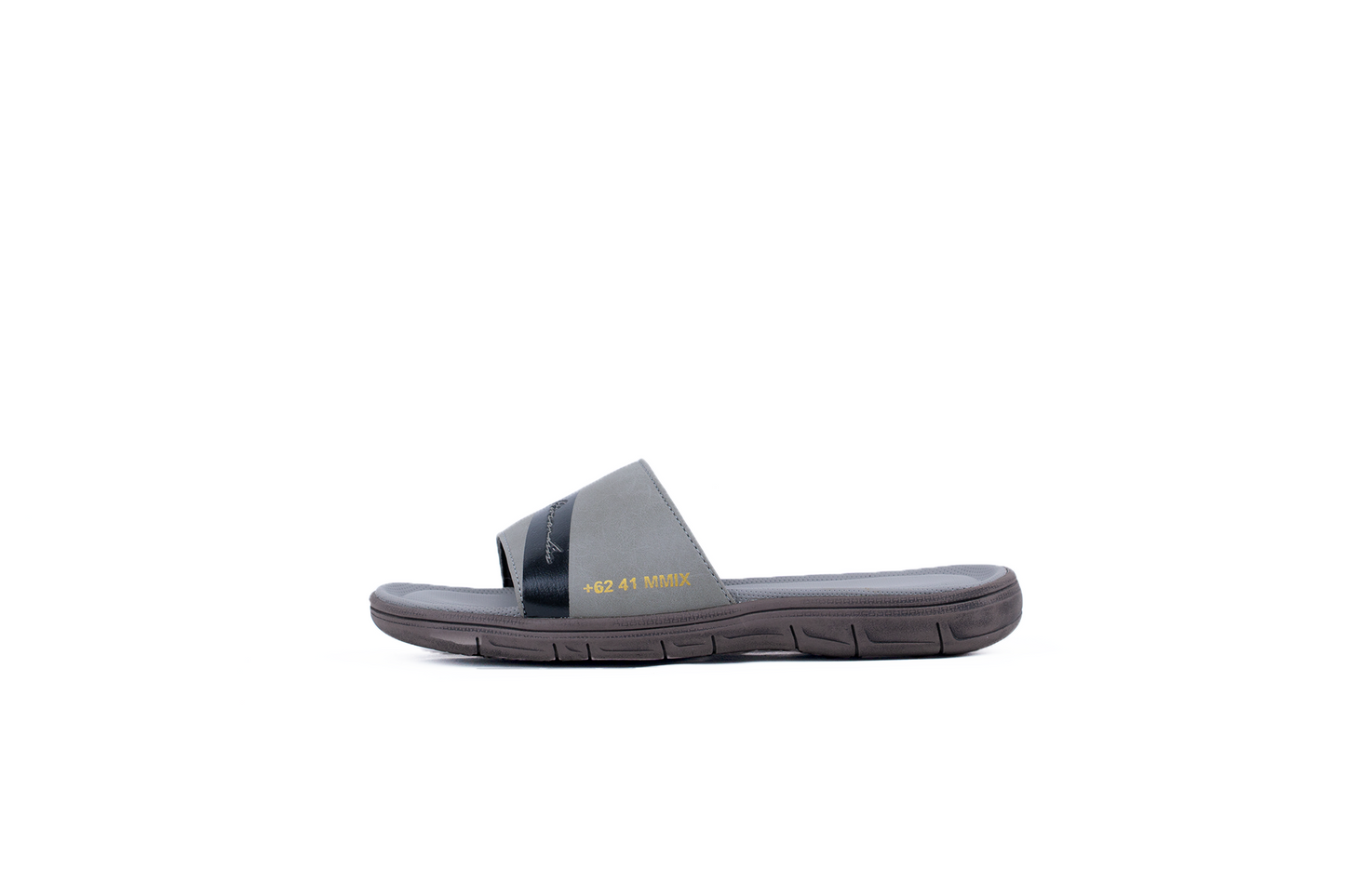 FOCIO SLIDES | GREY / BLACK / BROWN | UNISEX - Gio Cardin