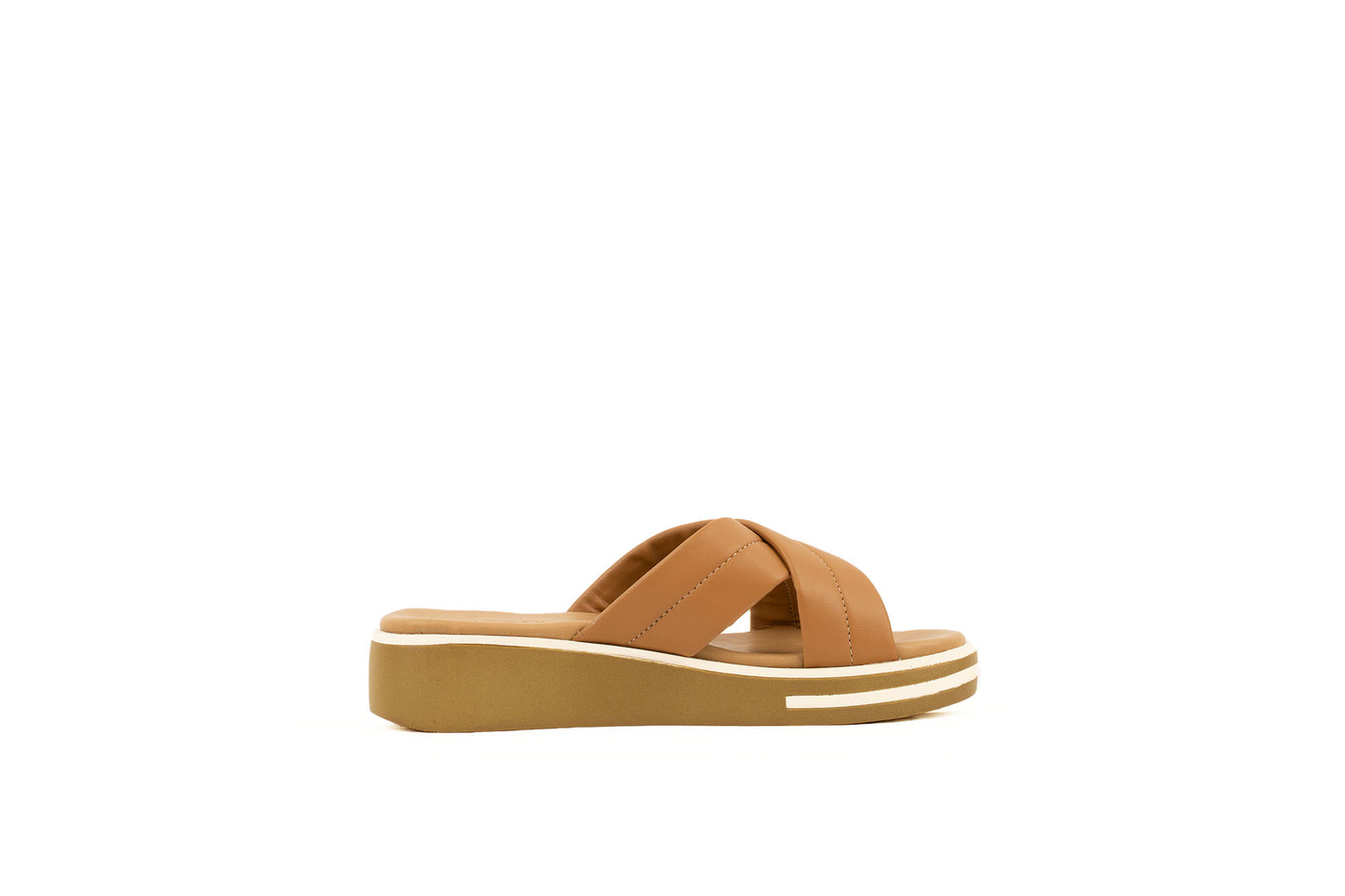 FLORA PLATFORM SANDAL | CAMEL | WOMEN - Gio Cardin