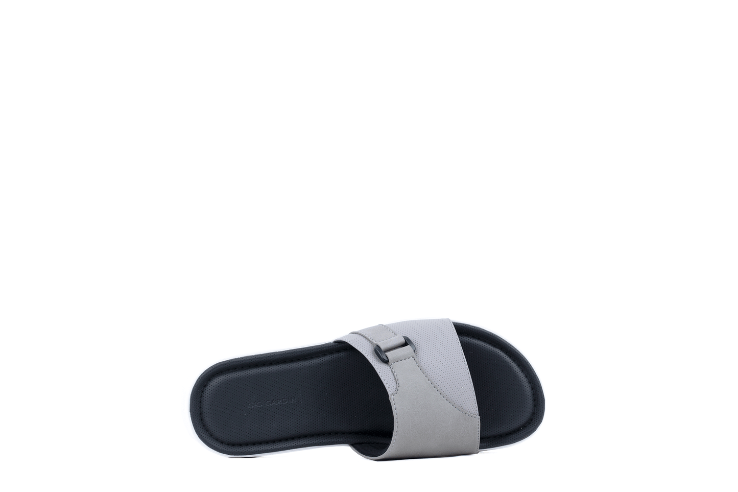 AEZAR SLIDES | GREY / WHITE | UNISEX - Gio Cardin