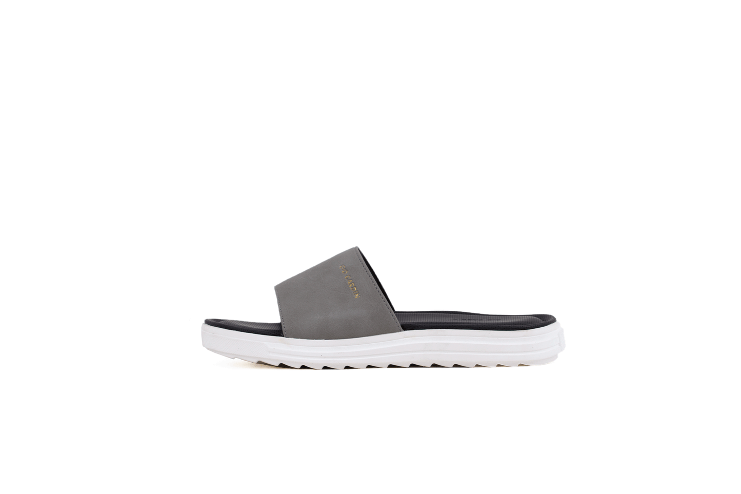 SERENO SLIDES | GREY / WHITE | UNISEX - Gio Cardin