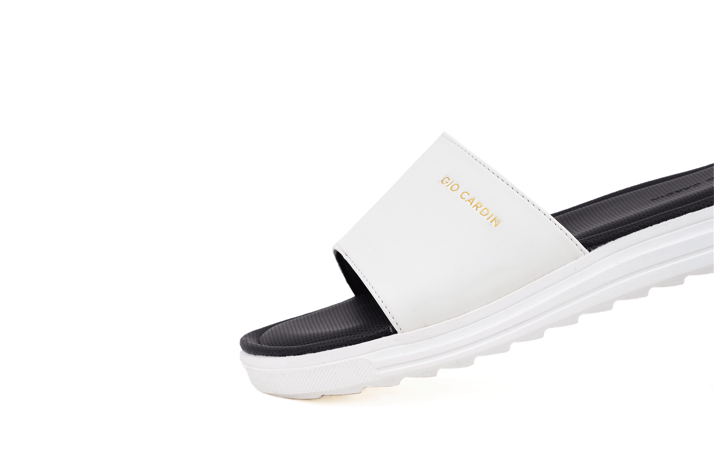 SERENO SLIDES | WHITE / BLACK | UNISEX - Gio Cardin