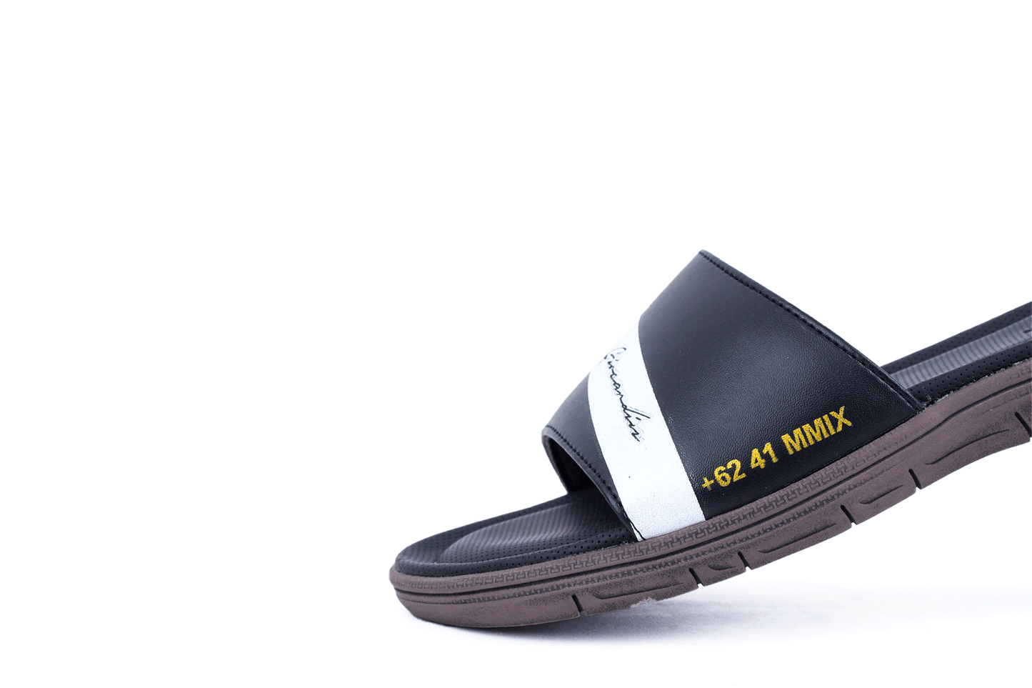 FOCIO SLIDES | BLACK / WHITE / BROWN | UNISEX - Gio Cardin