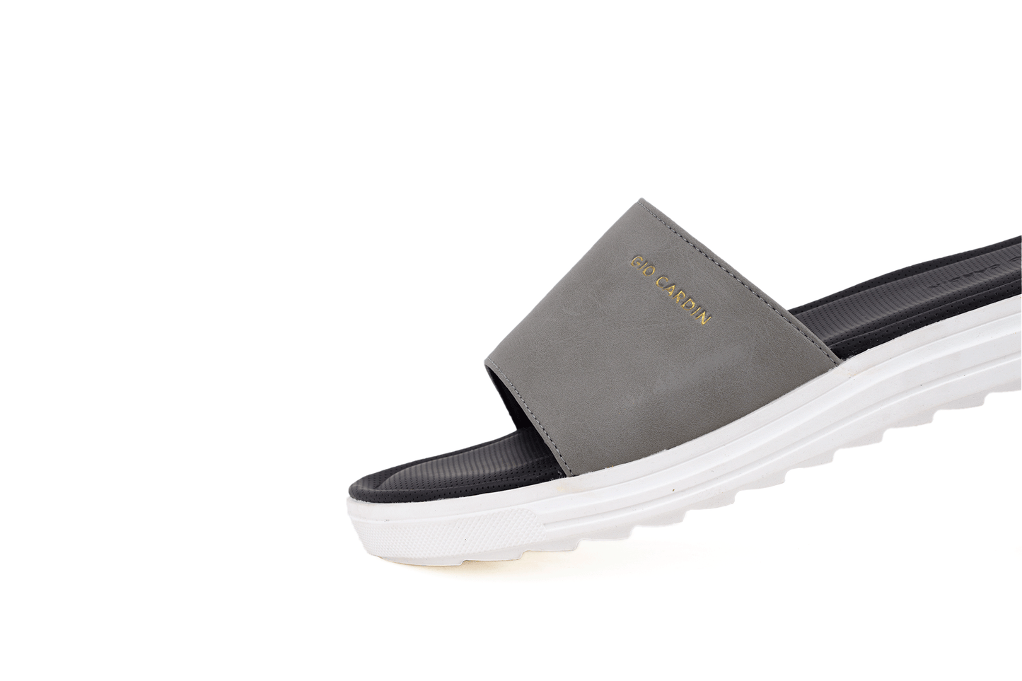 SERENO SLIDES | GREY / WHITE | UNISEX - Gio Cardin