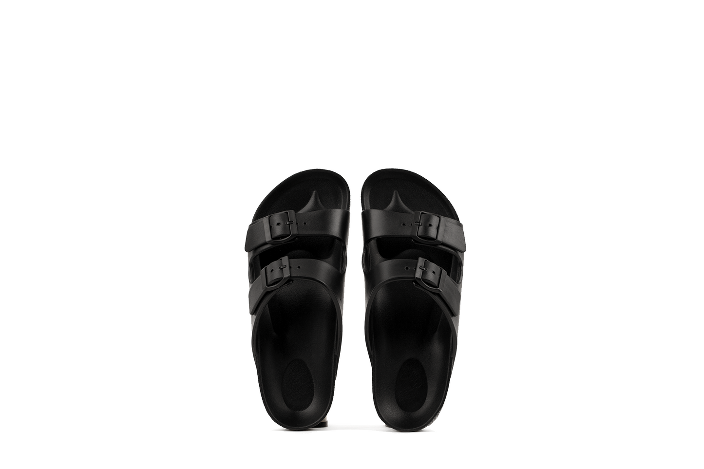 LEON SANDALS | TRIPLE BLACK | UNISEX - Gio Cardin
