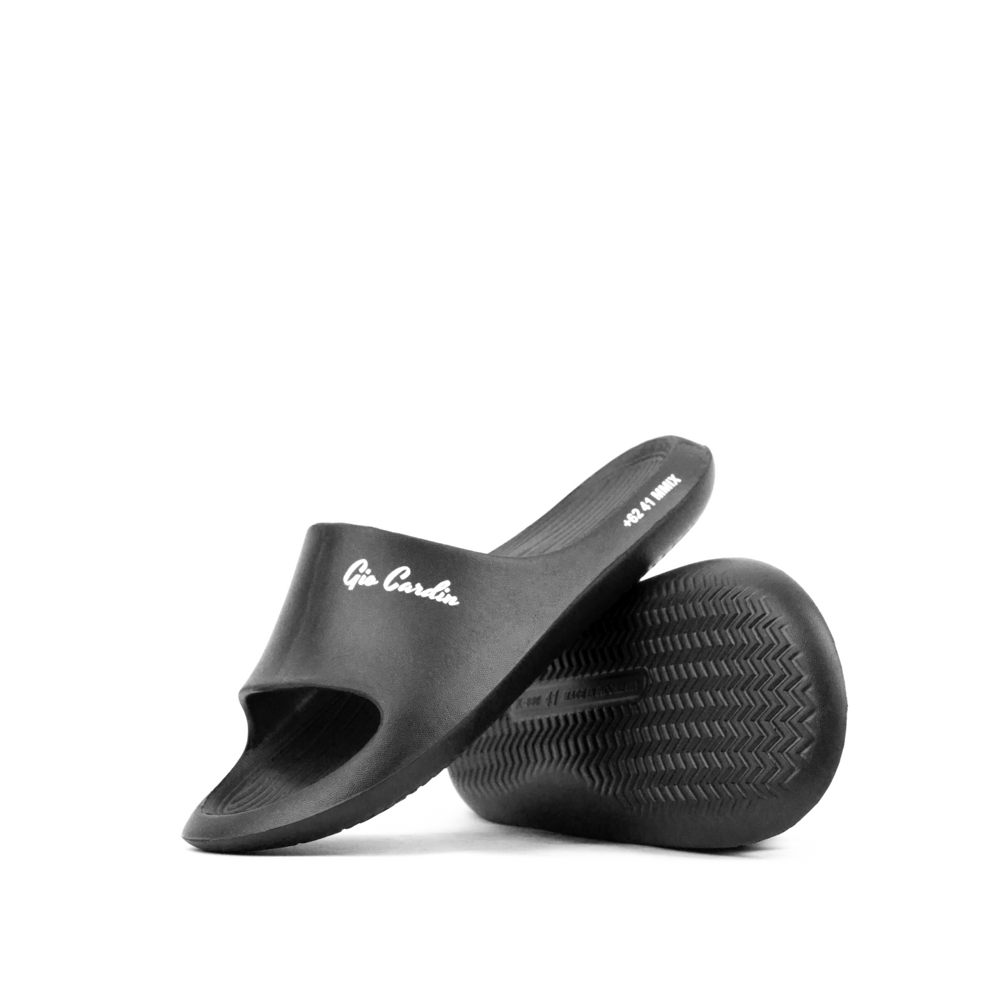 OMNIA SLIDES | TRIPLE BLACK | UNISEX - Gio Cardin