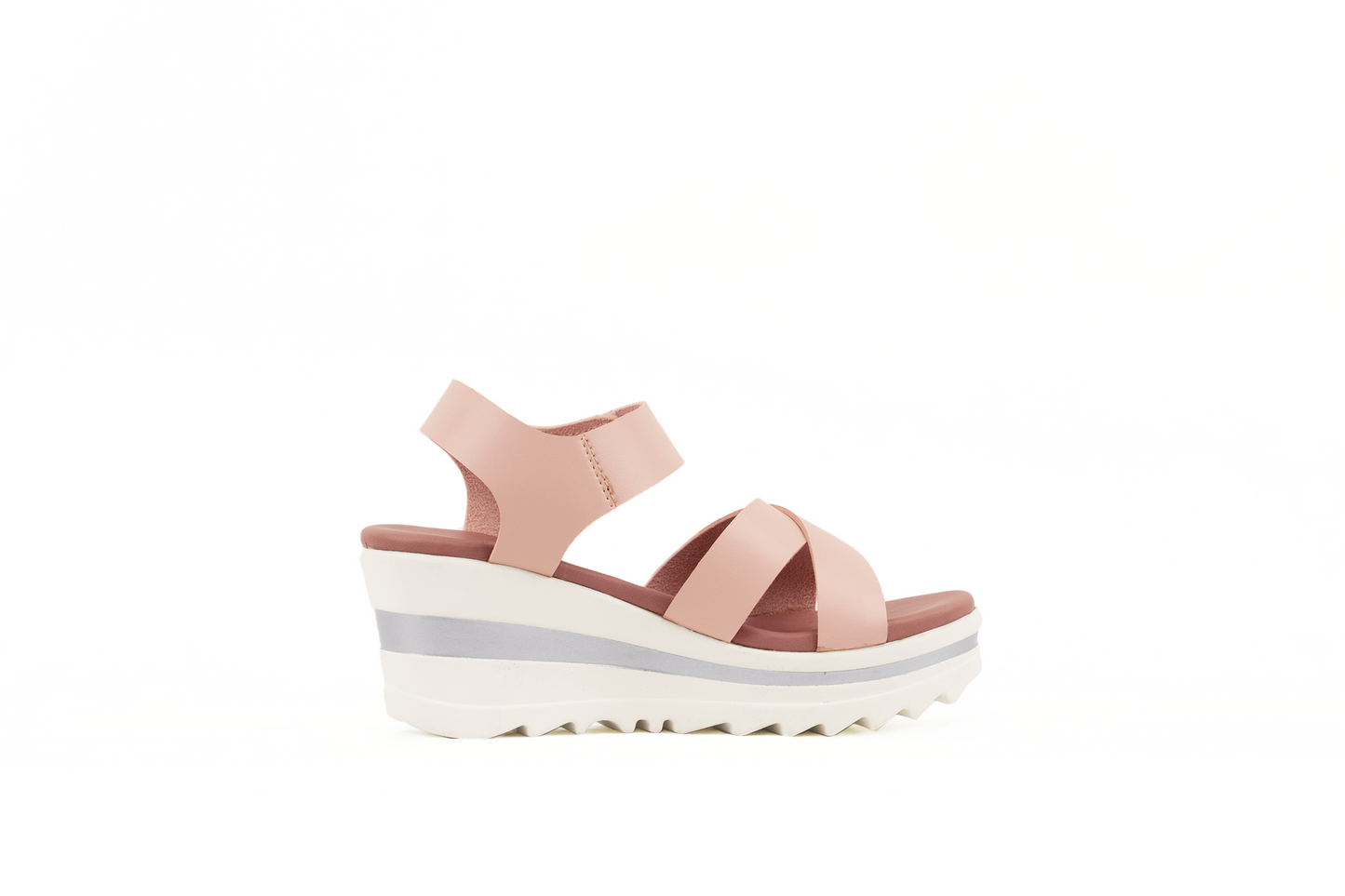 CANELA WEDGES SANDAL | PINK | WOMEN - Gio Cardin