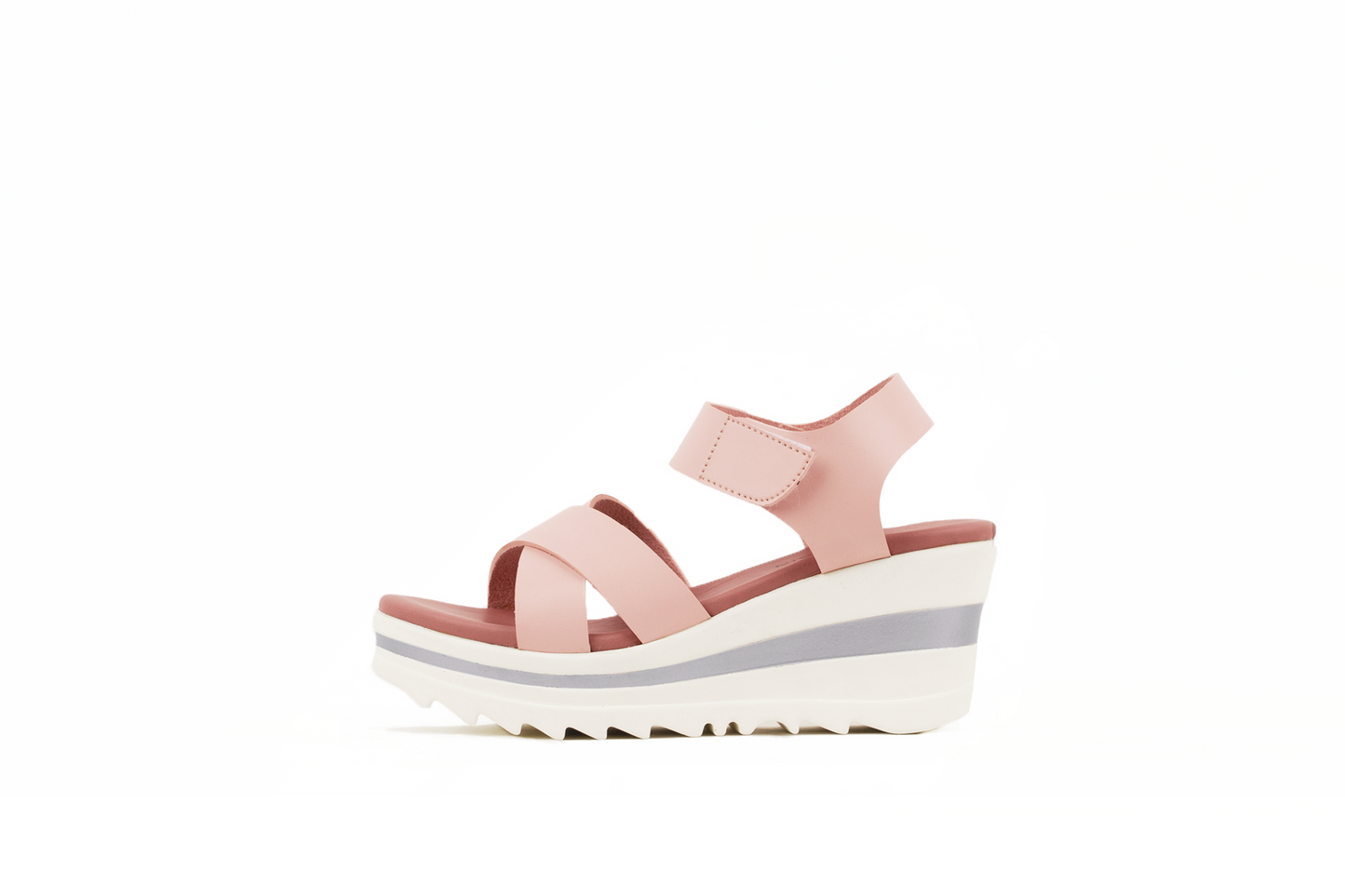 CANELA WEDGES SANDAL | PINK | WOMEN - Gio Cardin