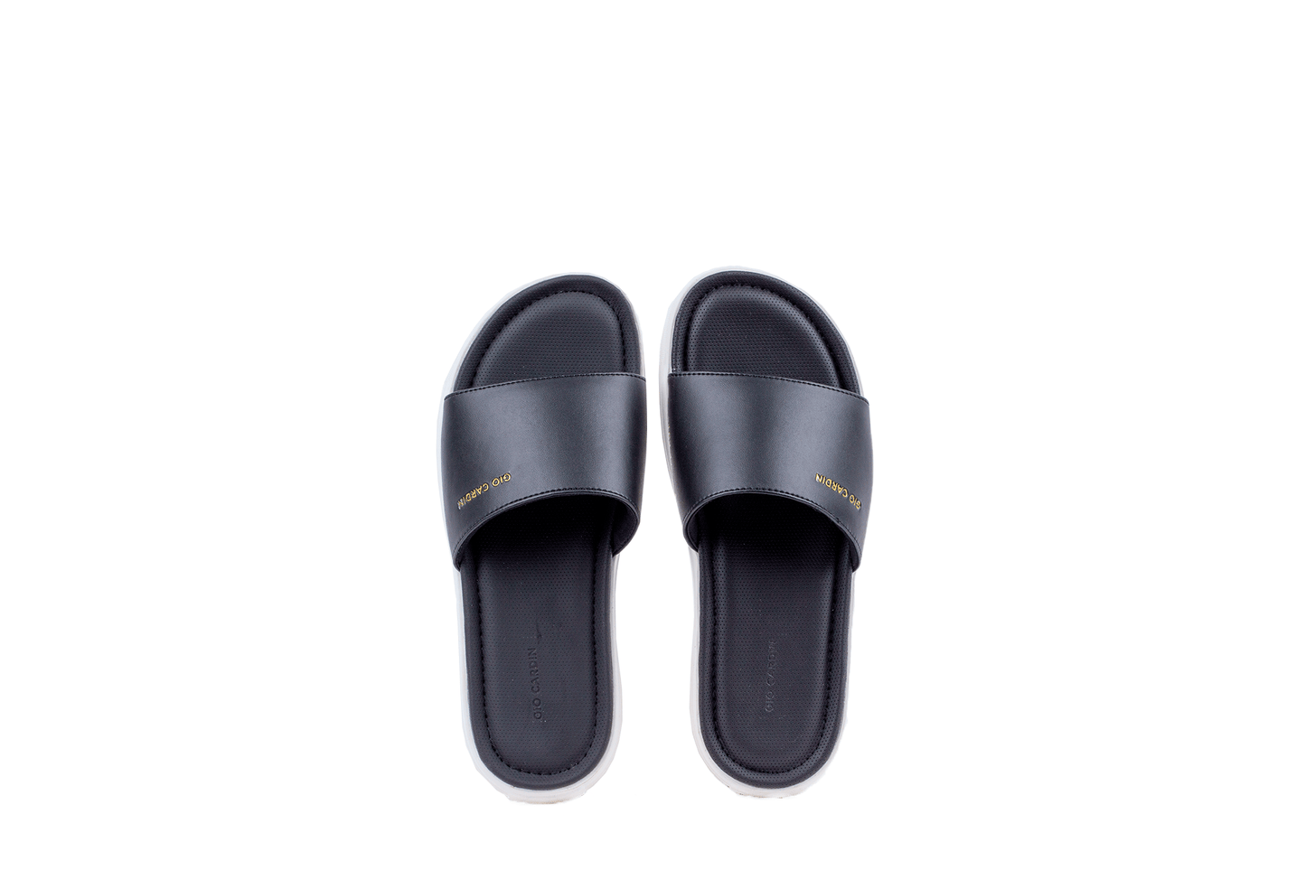 SERENO SLIDES | BLACK / WHITE | UNISEX - Gio Cardin