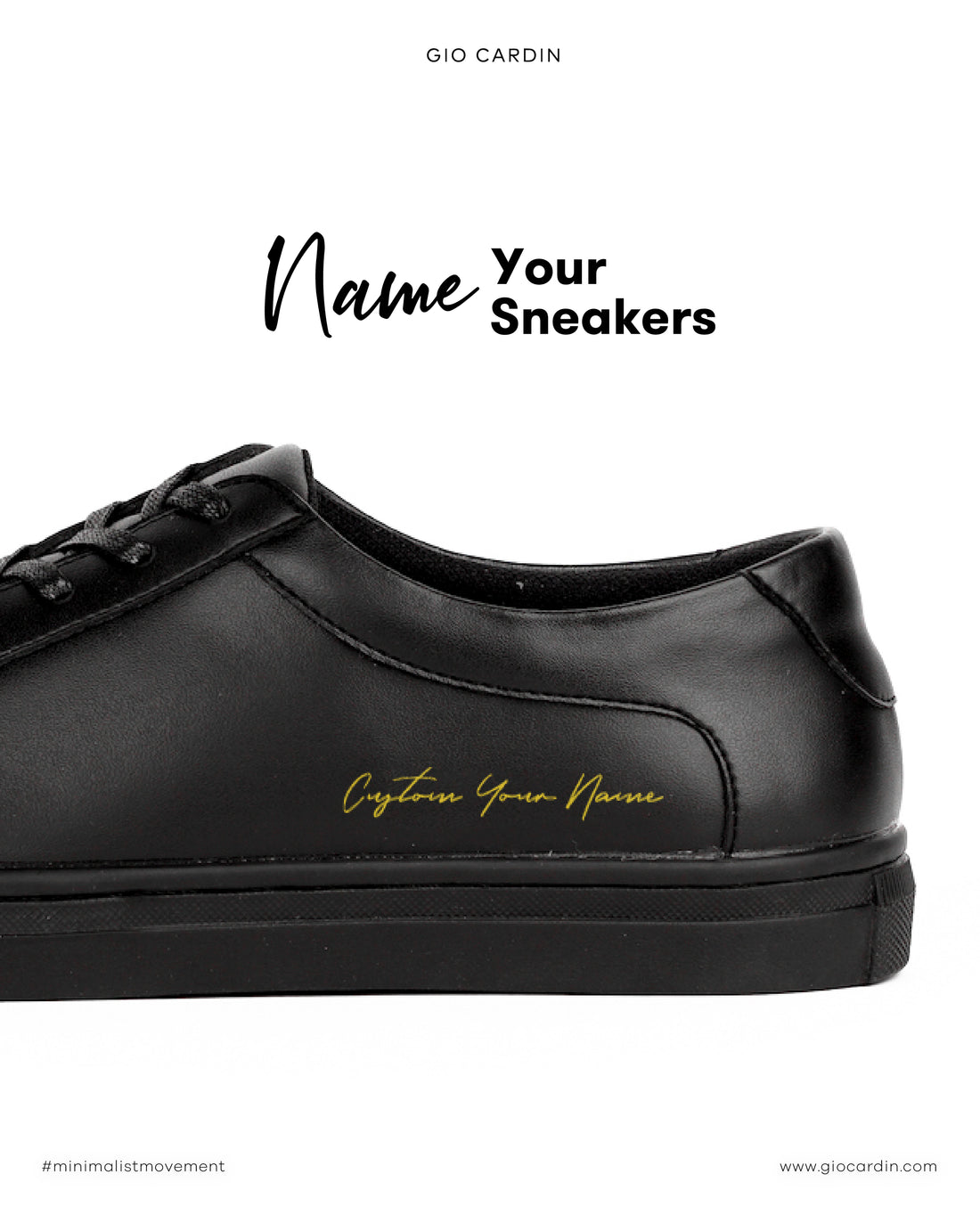 Custom Sneakers: Name Your Sneakers!