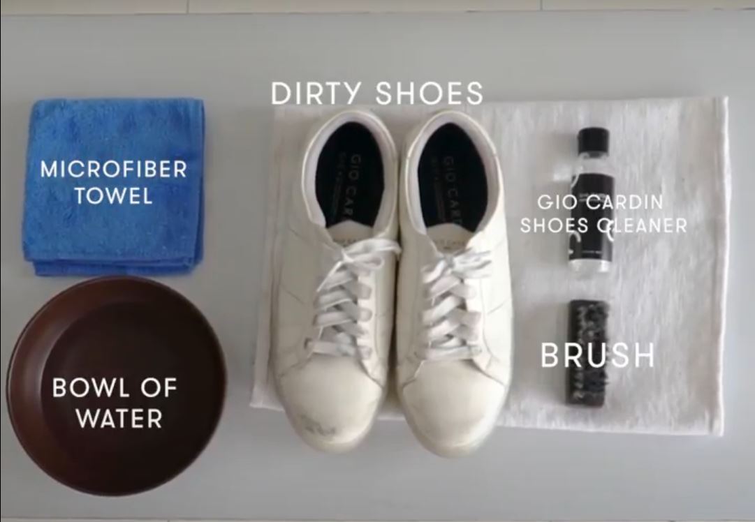 8 Langkah Pamungkas Membersihkan Sepatu dengan GIO CARDIN PREMIUM SHOE CLEANER
