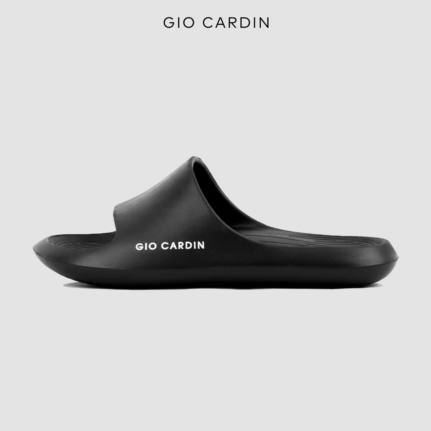 DAVON SLIDES | TRIPLE BLACK | UNISEX - Gio Cardin