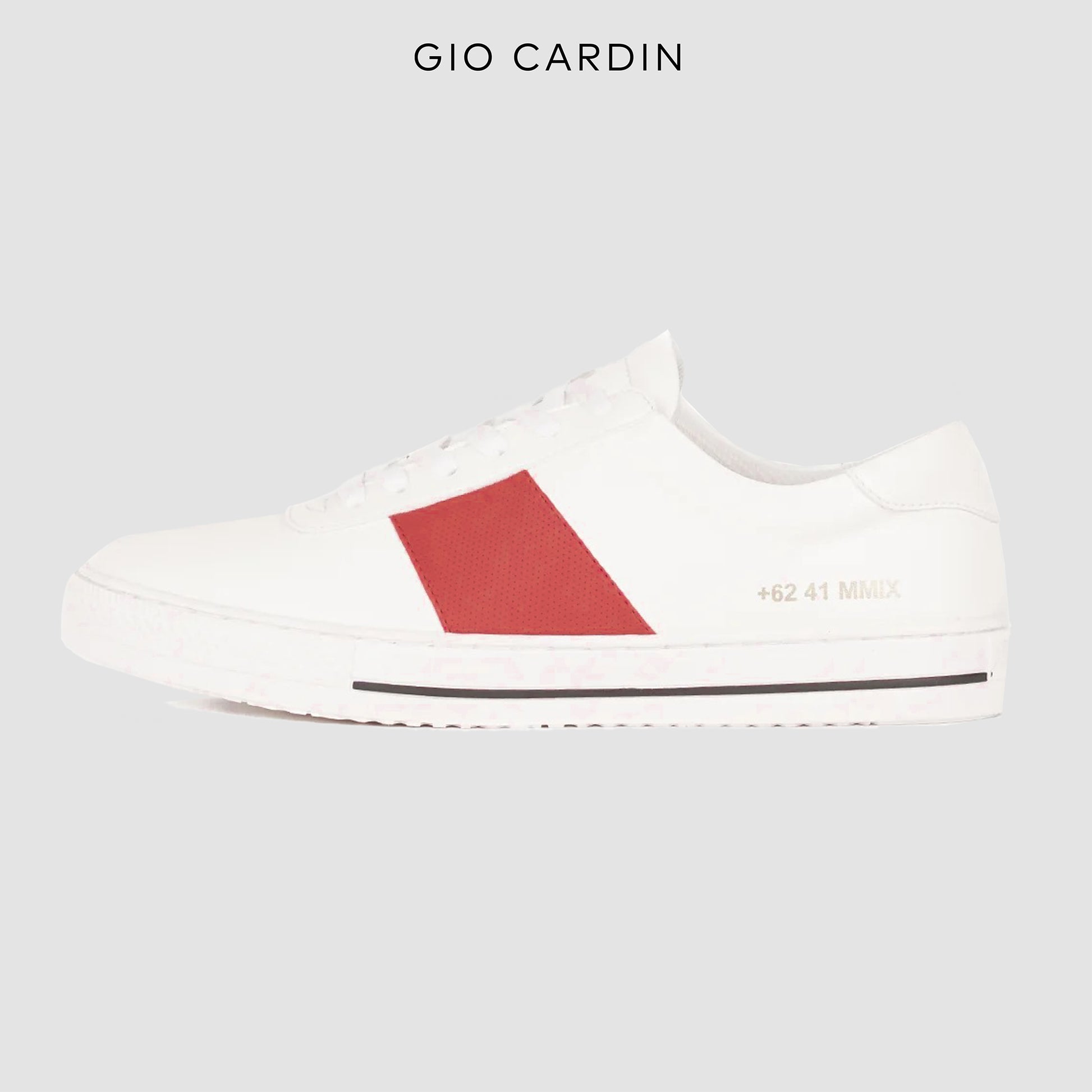 LAV-07 | WHITE / RED | MEN - Gio Cardin