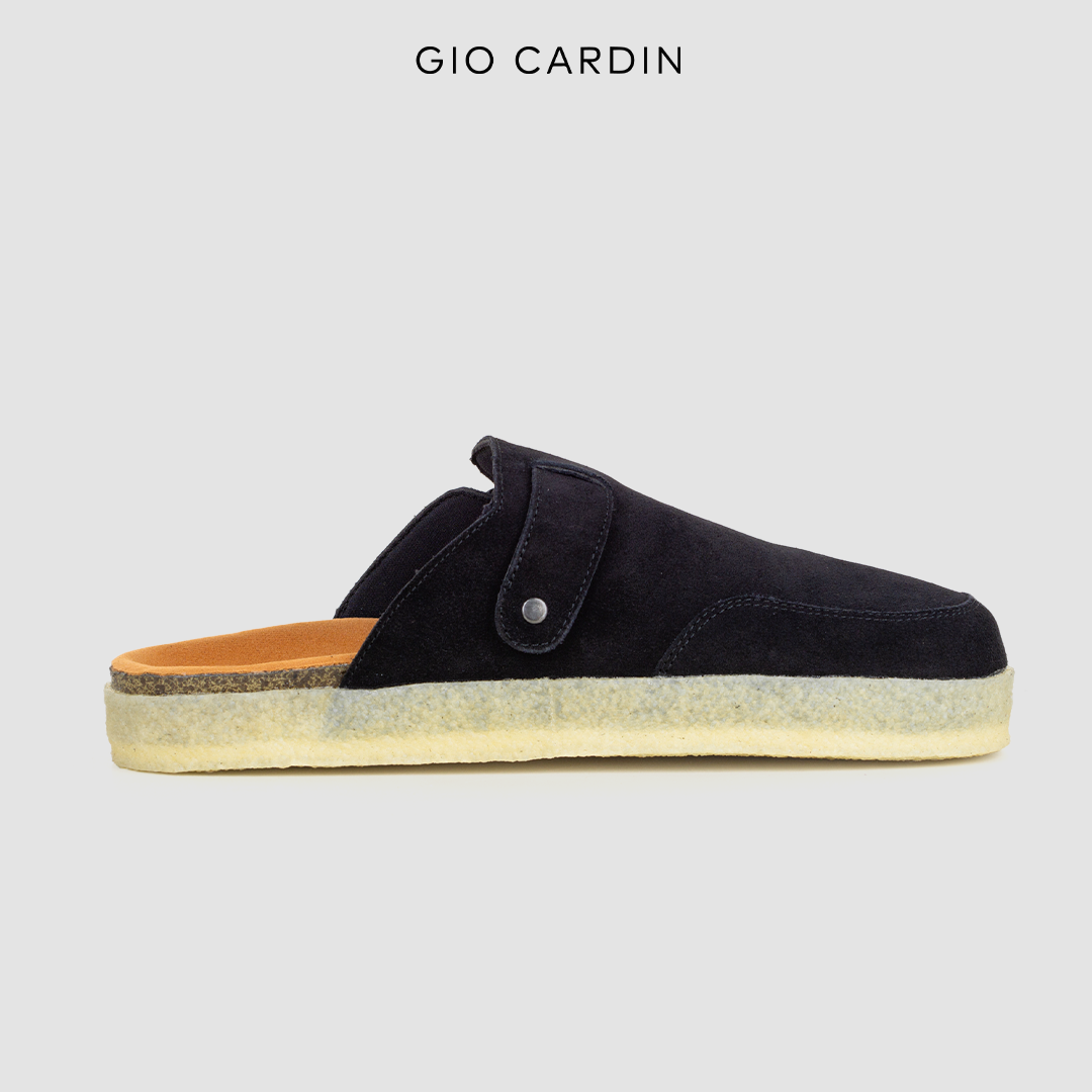 YOKO SANDALS | BLACK SUEDE | MEN