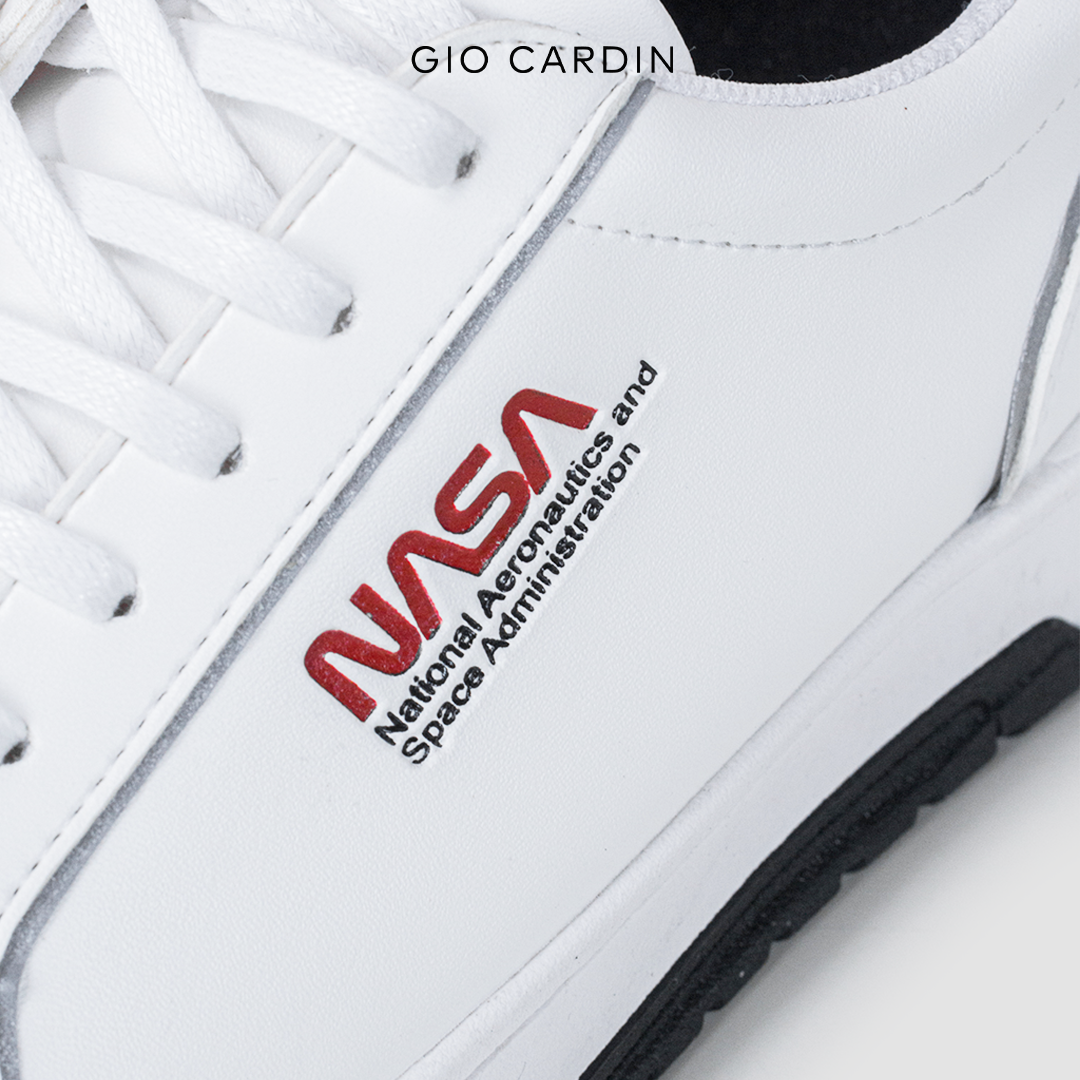 GIO CARDIN x NASA - LM - 02 - WHITE / RED