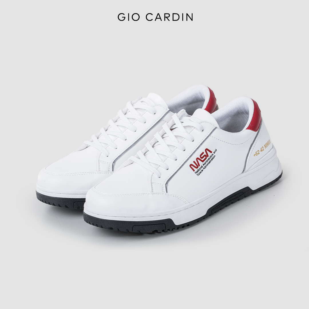 GIO CARDIN x NASA - LM - 02 - WHITE / RED