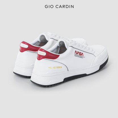 GIO CARDIN x NASA - LM - 02 - WHITE / RED