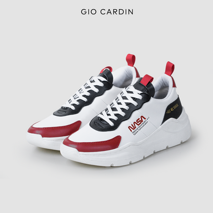 GIO CARDIN x NASA - LM - 03 - WHITE / RED / BLACK