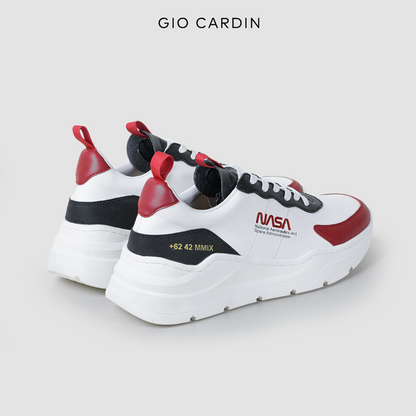 GIO CARDIN x NASA - LM - 03 - WHITE / RED / BLACK