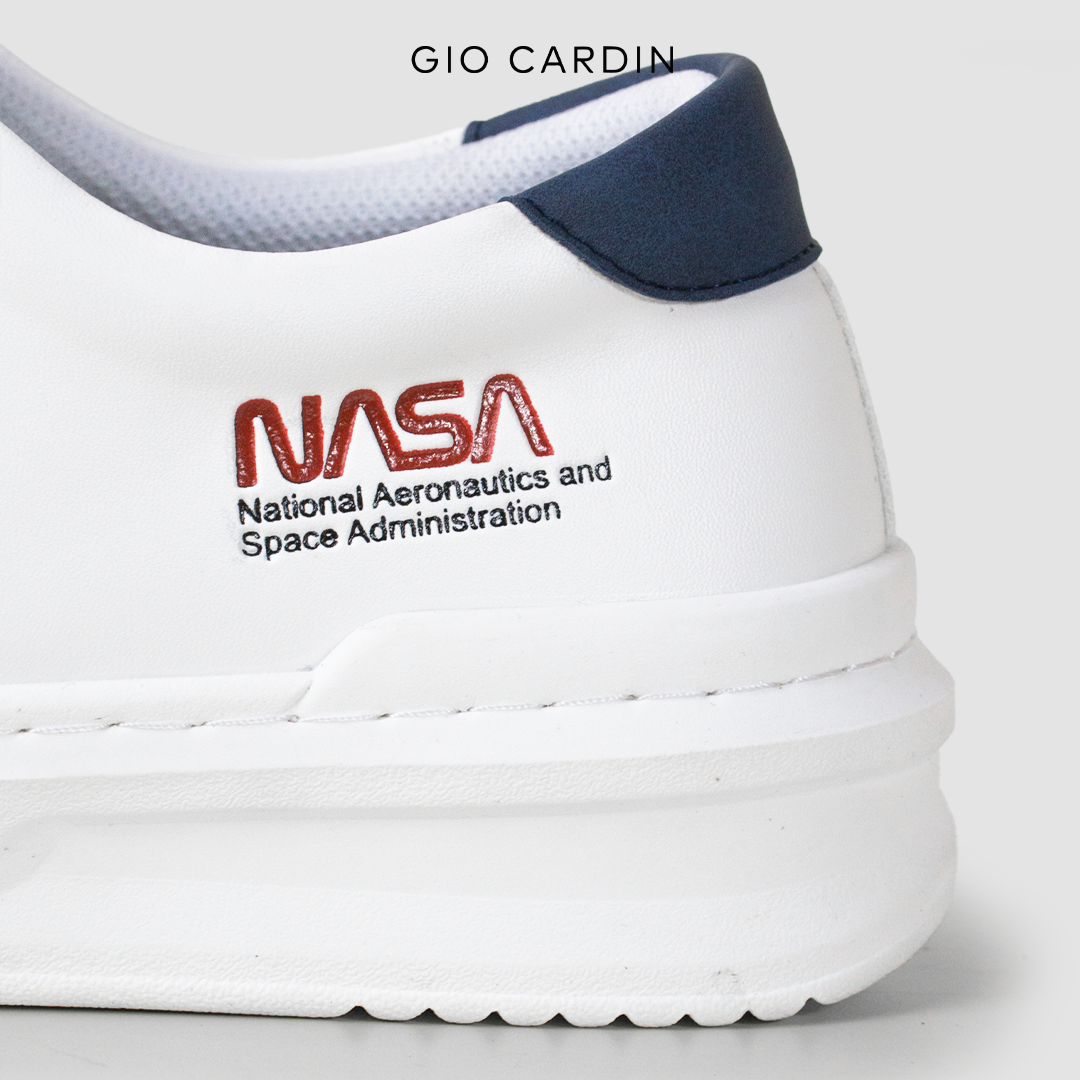 GIO CARDIN x NASA - LM - 01 WHITE / NAVY