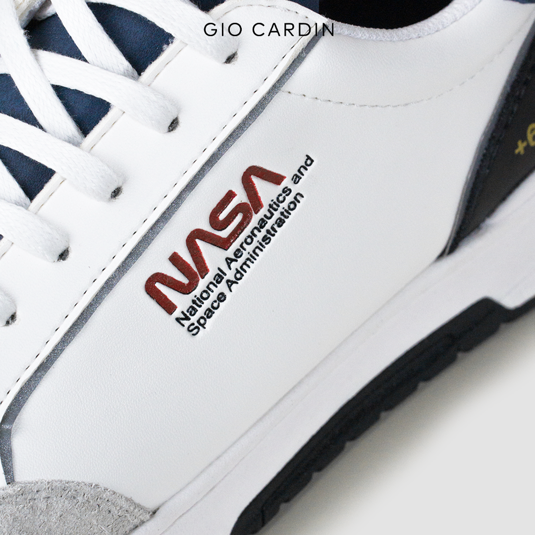 GIO CARDIN x NASA - LM - 02 - WHITE / NAVY