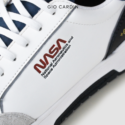 GIO CARDIN x NASA - LM - 02 - WHITE / NAVY