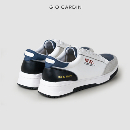 GIO CARDIN x NASA - LM - 02 - WHITE / NAVY