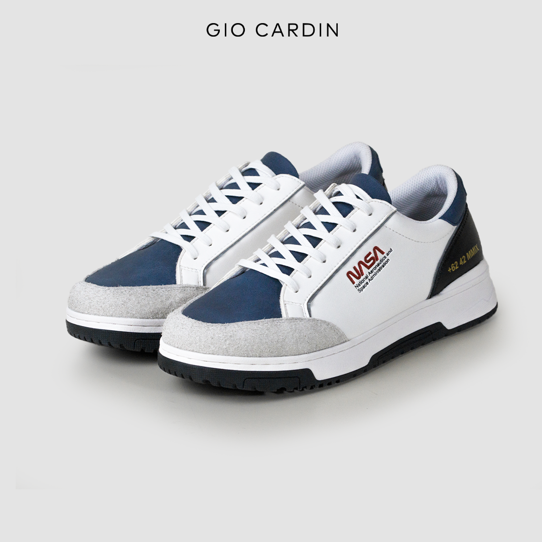 GIO CARDIN x NASA - LM - 02 - WHITE / NAVY