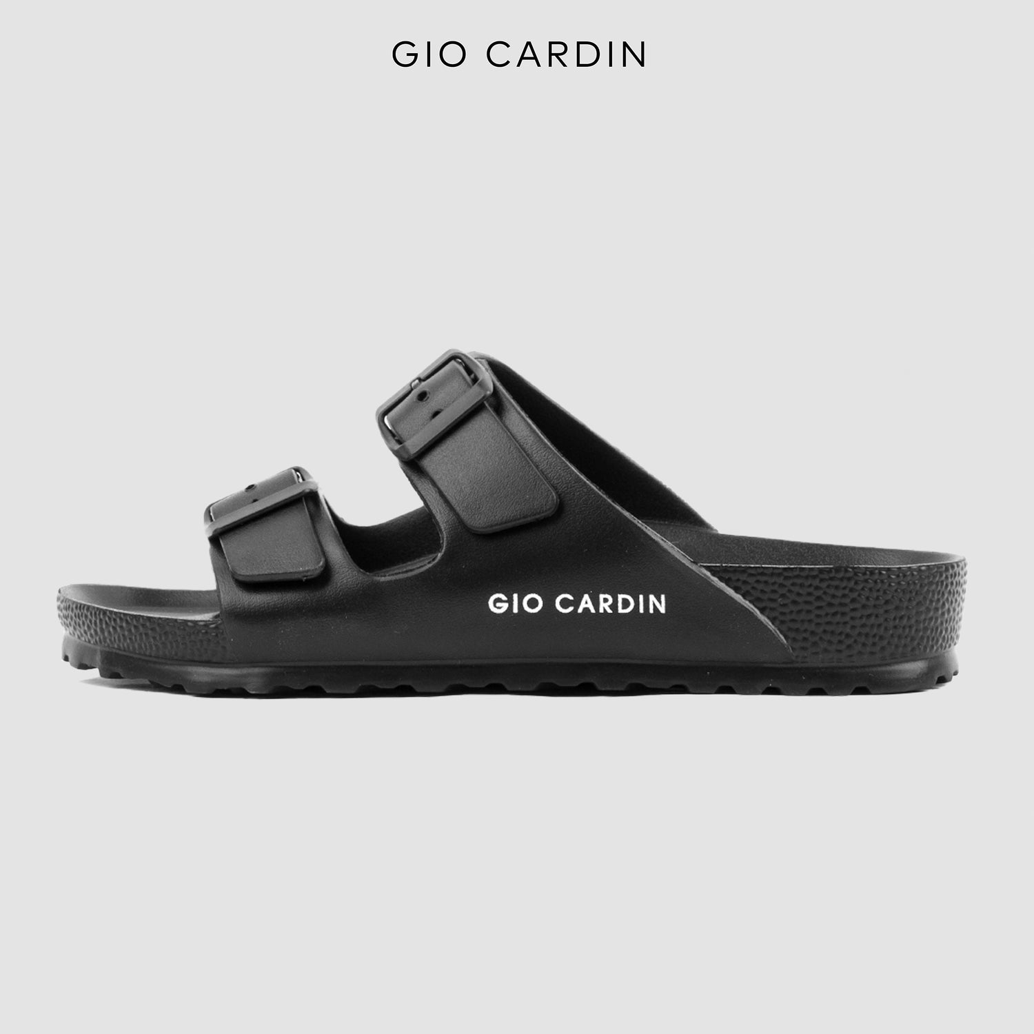ENZO SANDALS | TRIPLE BLACK | UNISEX - Gio Cardin