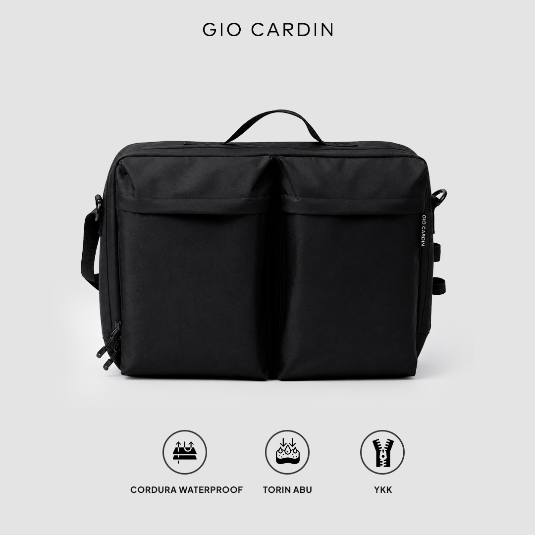 PATRA | 2 in 1 BAG | BLACK