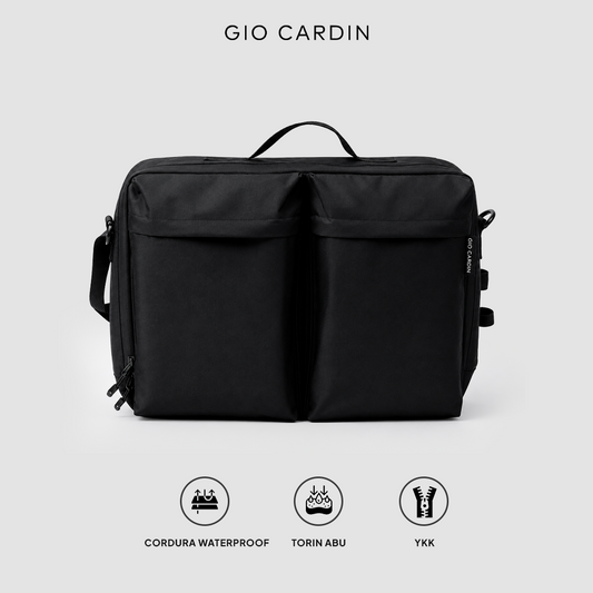 PATRA | 2 in 1 BAG | BLACK - Gio Cardin