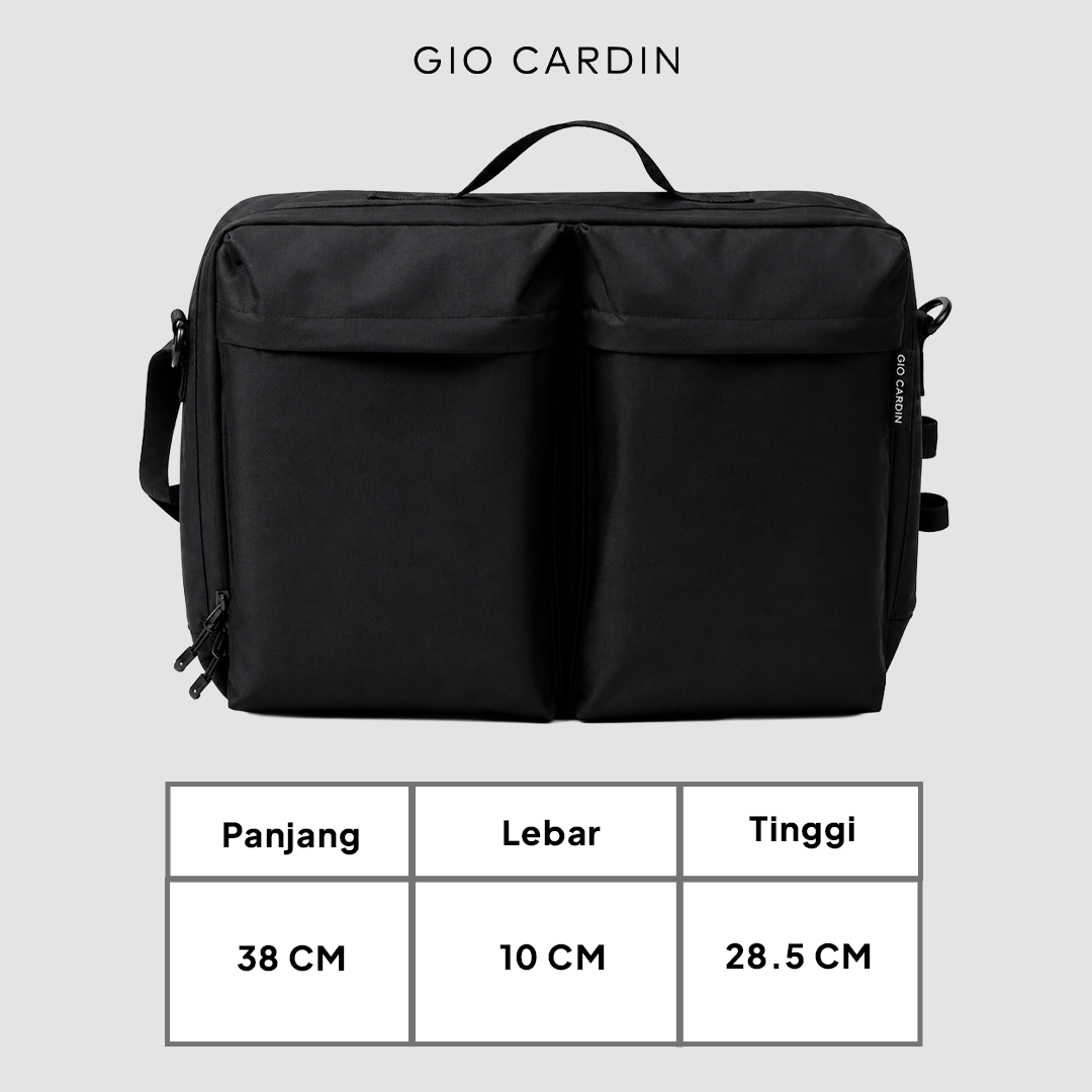 PATRA | 2 in 1 BAG | BLACK