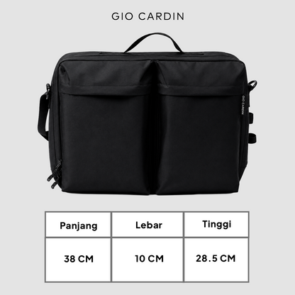 PATRA | 2 in 1 BAG | BLACK