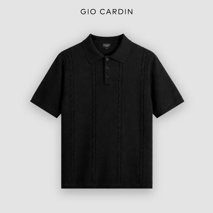 BARON KNIT POLO | BLACK | MEN