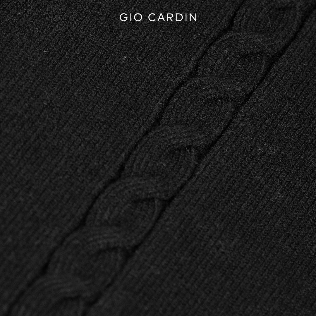 BARON KNIT POLO | BLACK | MEN