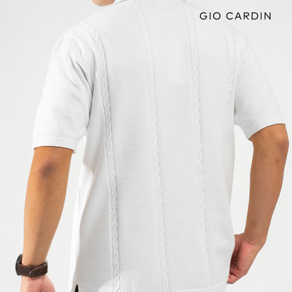 BARON KNIT POLO | BROKEN WHITE | MEN
