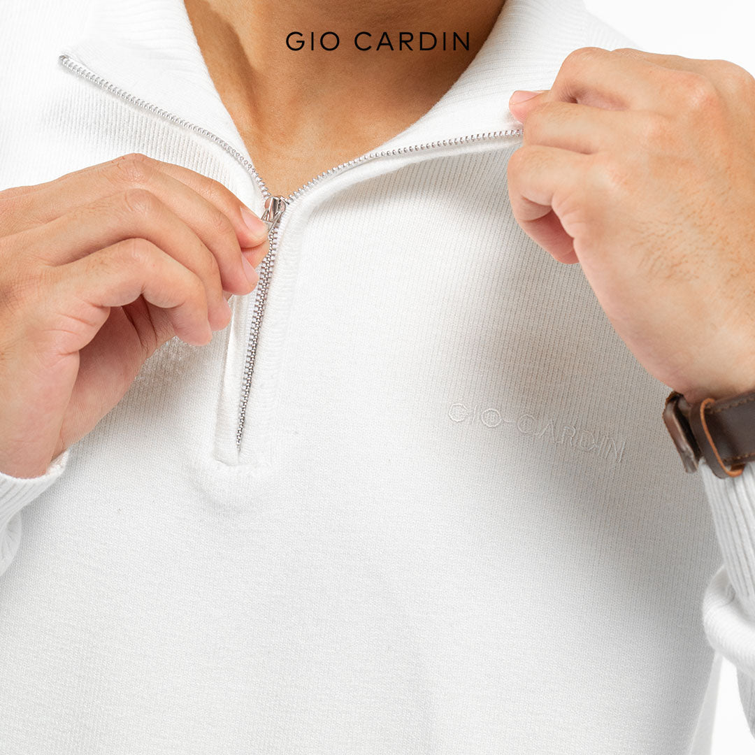 KELVIN KNIT POLO | BROKEN WHITE | MEN